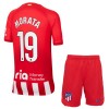 Oficiální Fotbalový Dres Atlético Madrid Morata 19 Domácí 2023-24 pro Děti